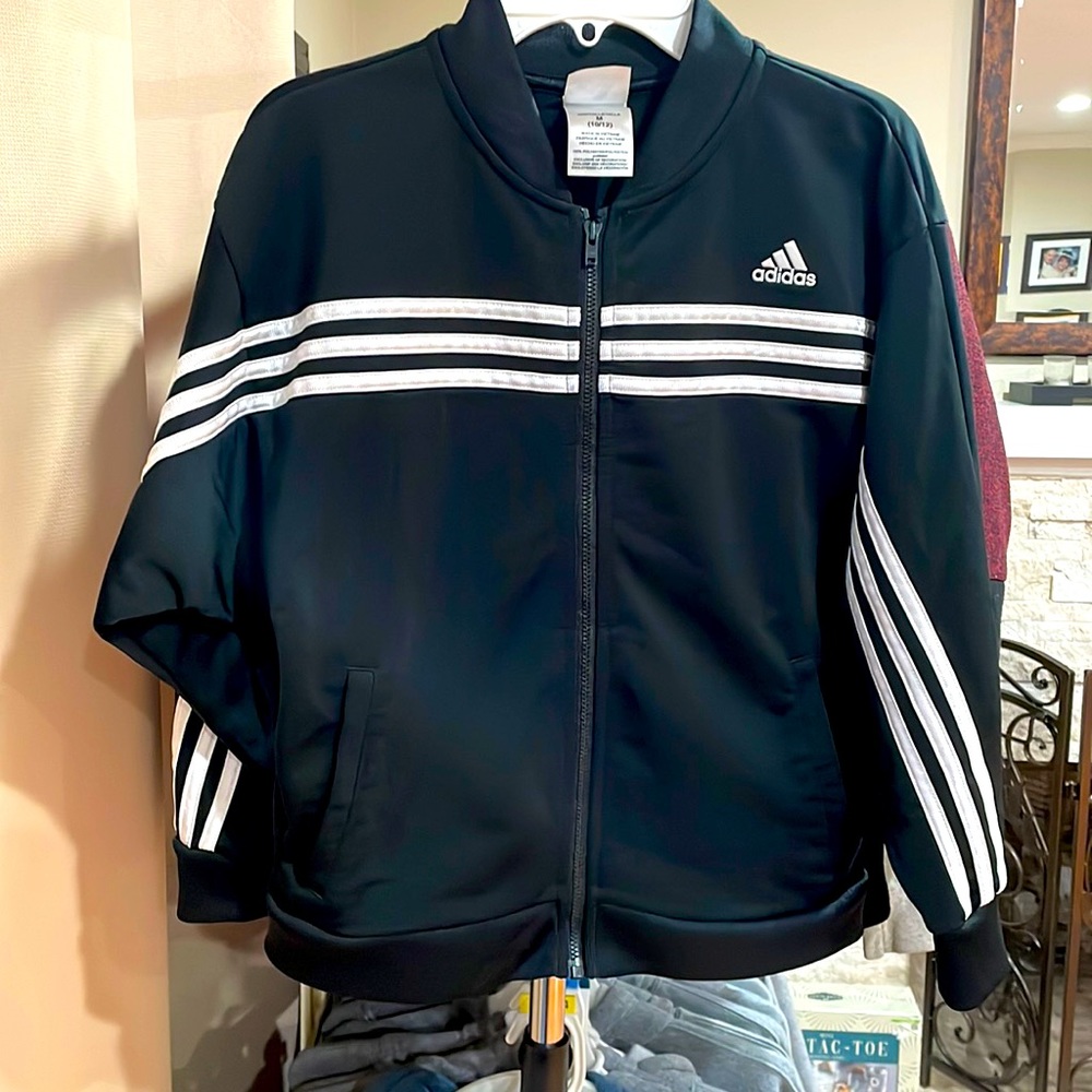 Adidas jacket children size 10/12